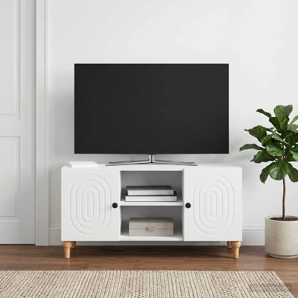 vidaXL Szafka pod telewizor Biały 102 x 34,5 x 50 cm