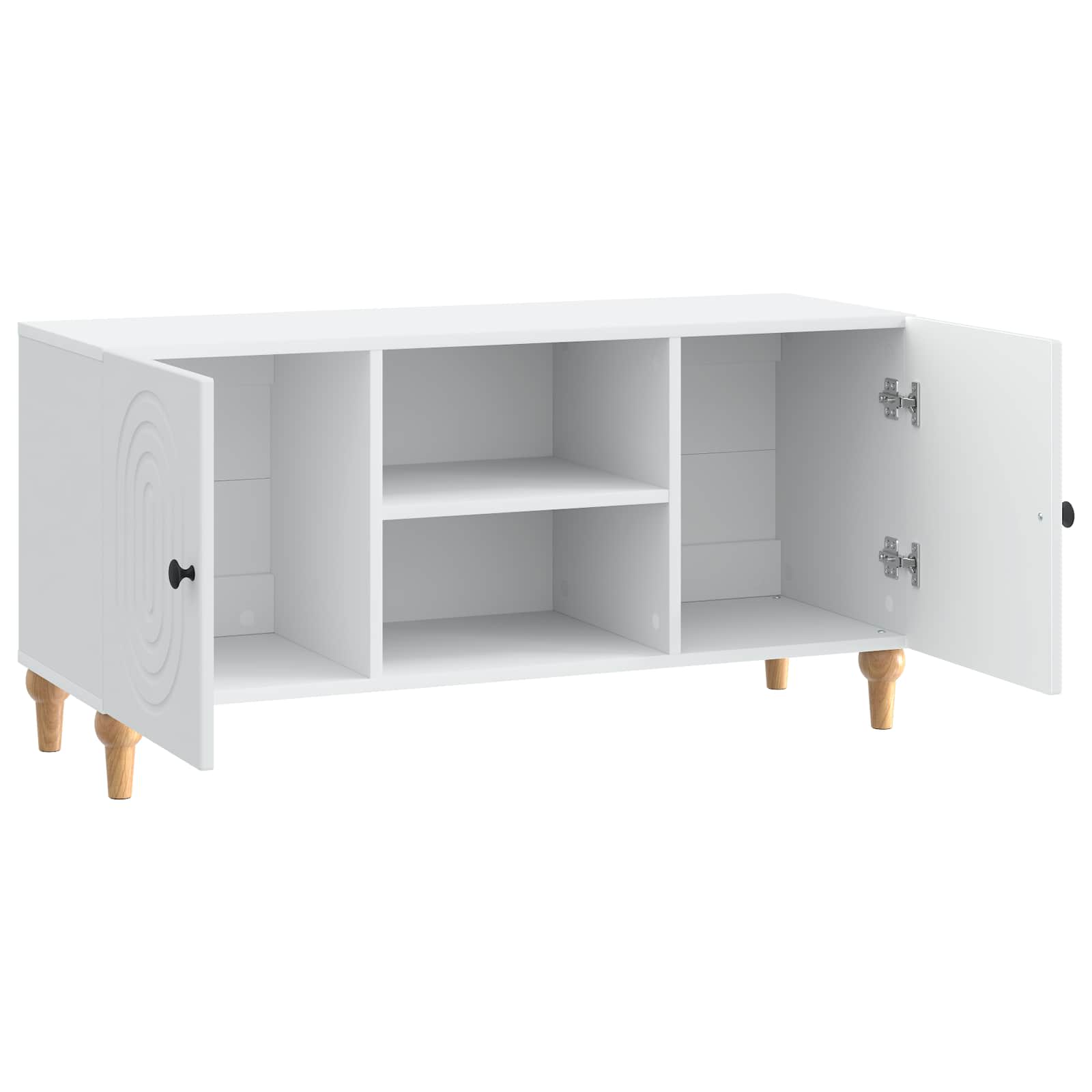 vidaXL Szafka pod telewizor Biały 102 x 34,5 x 50 cm