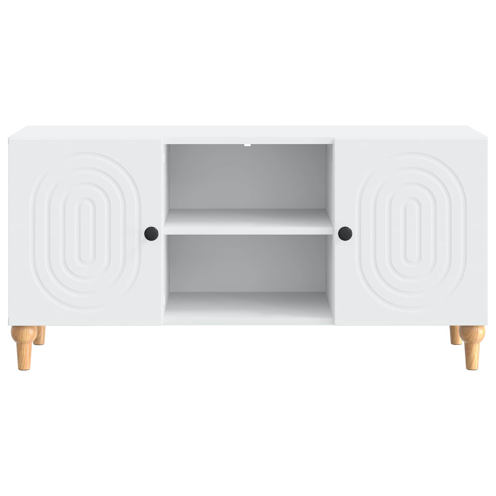 vidaXL Szafka pod telewizor Biały 102 x 34,5 x 50 cm