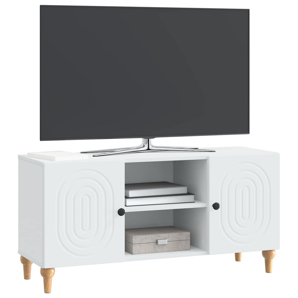 vidaXL Szafka pod telewizor Biały 102 x 34,5 x 50 cm
