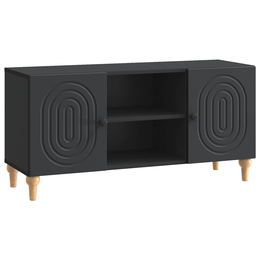 vidaXL Szafka pod telewizor Czarny 102 x 34,5 x 50 cm
