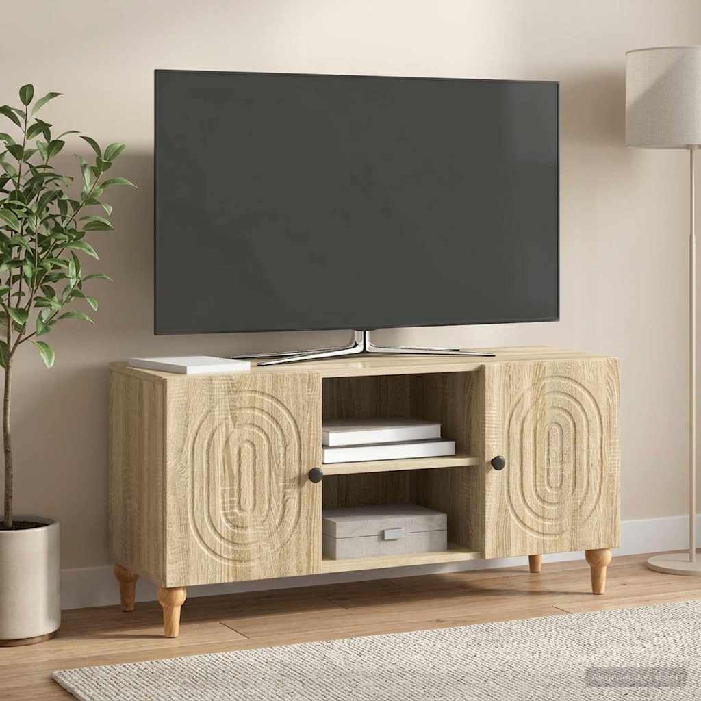 vidaXL Szafka pod telewizor dąb Sonoma 102 x 34,5 x 50 cm