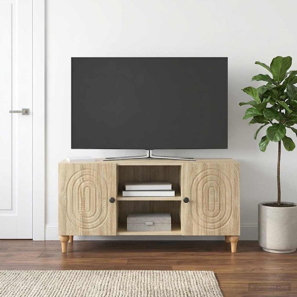 vidaXL Szafka pod telewizor dąb Sonoma 102 x 34,5 x 50 cm