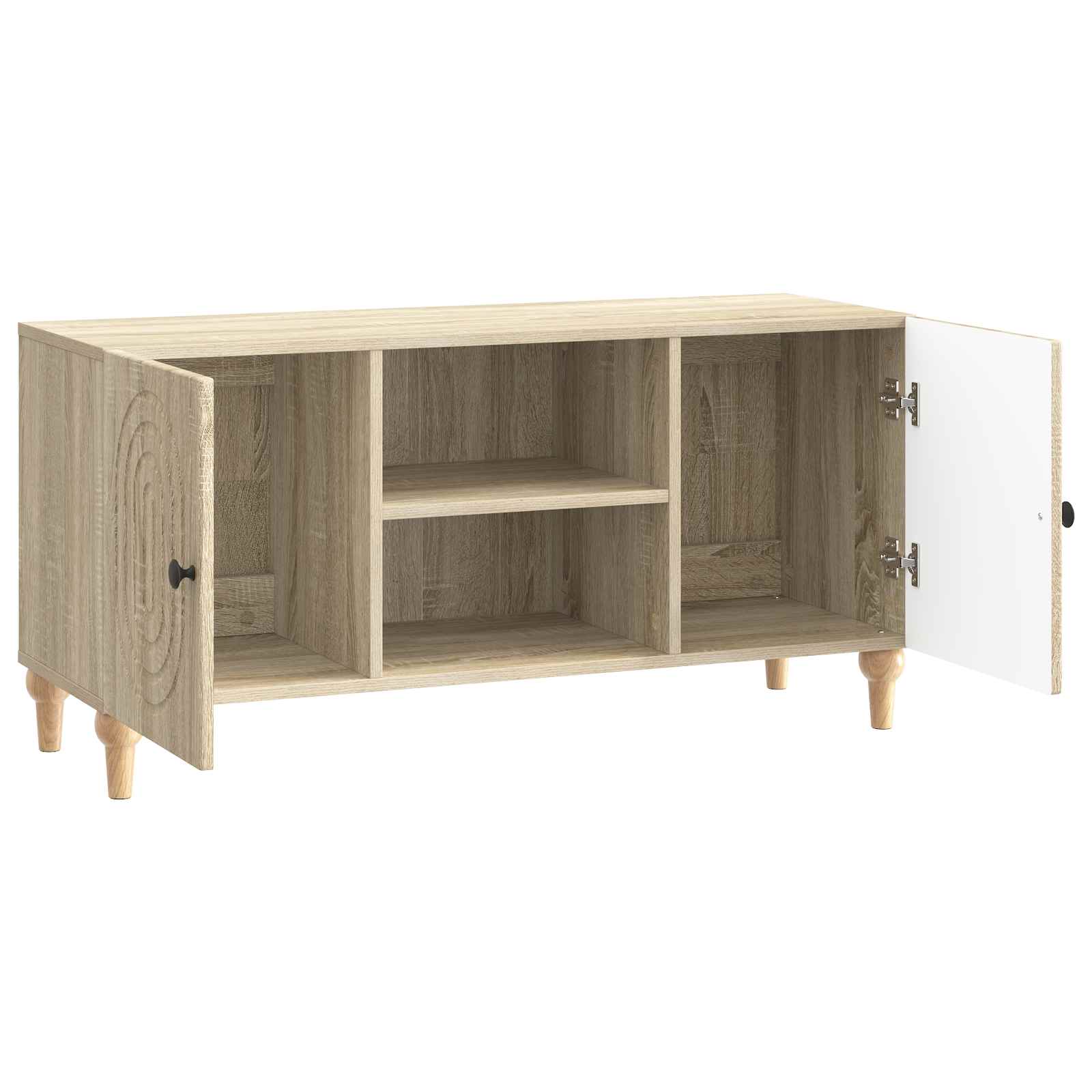vidaXL Szafka pod telewizor dąb Sonoma 102 x 34,5 x 50 cm