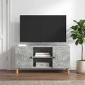 vidaXL Szafka pod telewizor Betonowy szary 102 x 34,5 x 50 cm