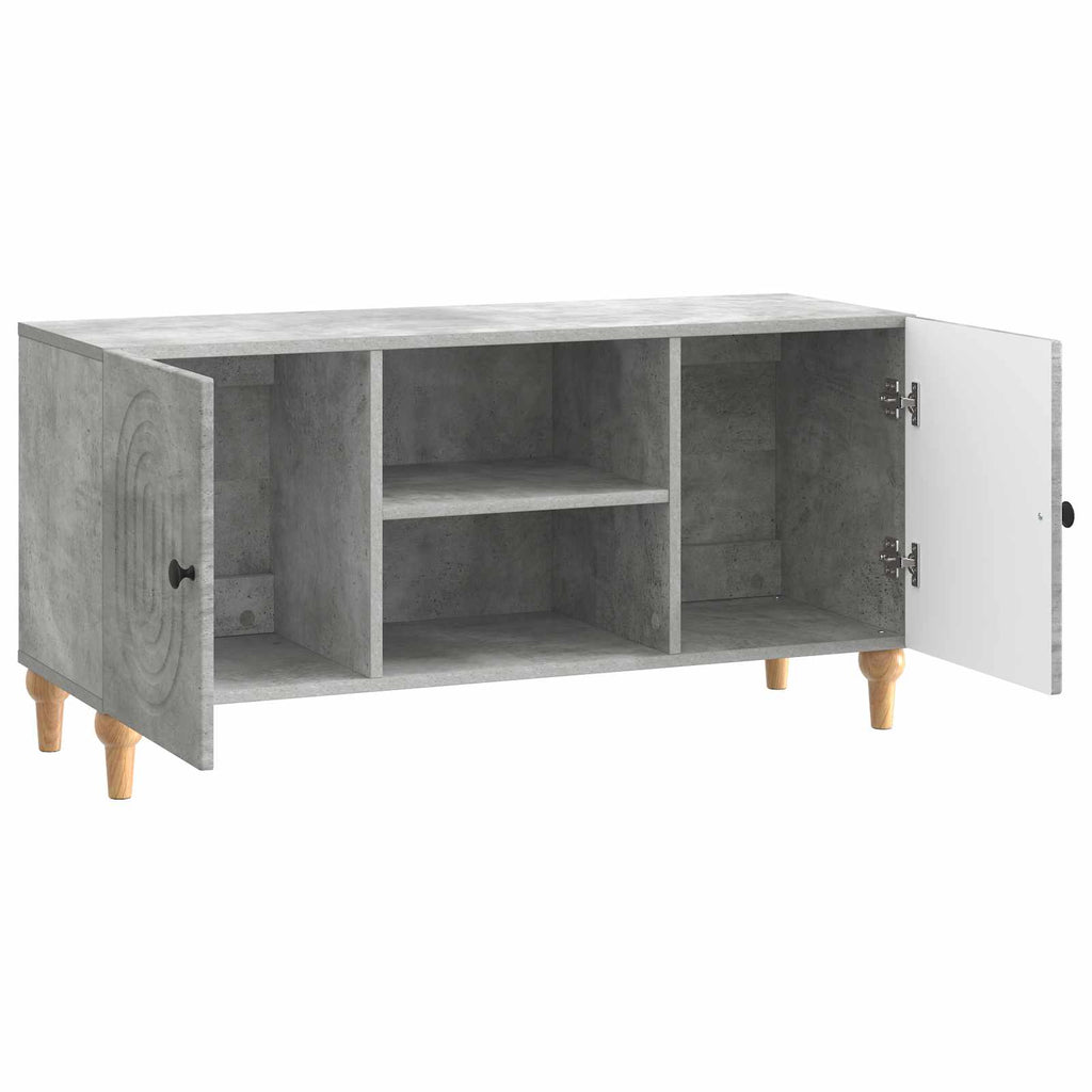 vidaXL Szafka pod telewizor Betonowy szary 102 x 34,5 x 50 cm