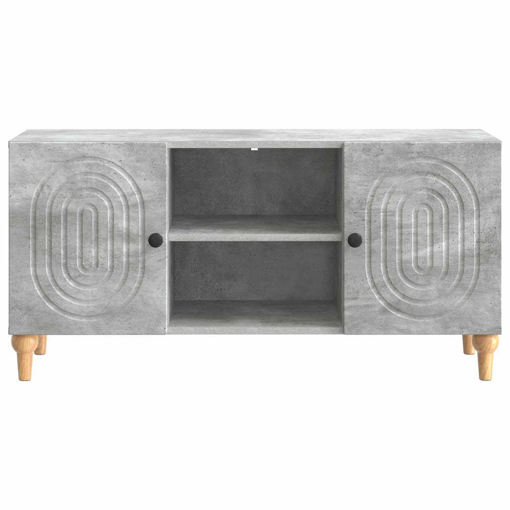 vidaXL Szafka pod telewizor Betonowy szary 102 x 34,5 x 50 cm