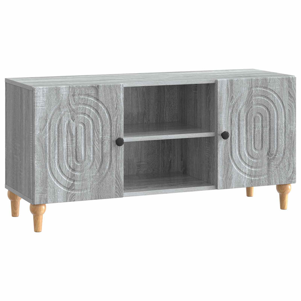 vidaXL Szafka pod telewizor Szary Sonoma 102 x 34,5 x 50 cm