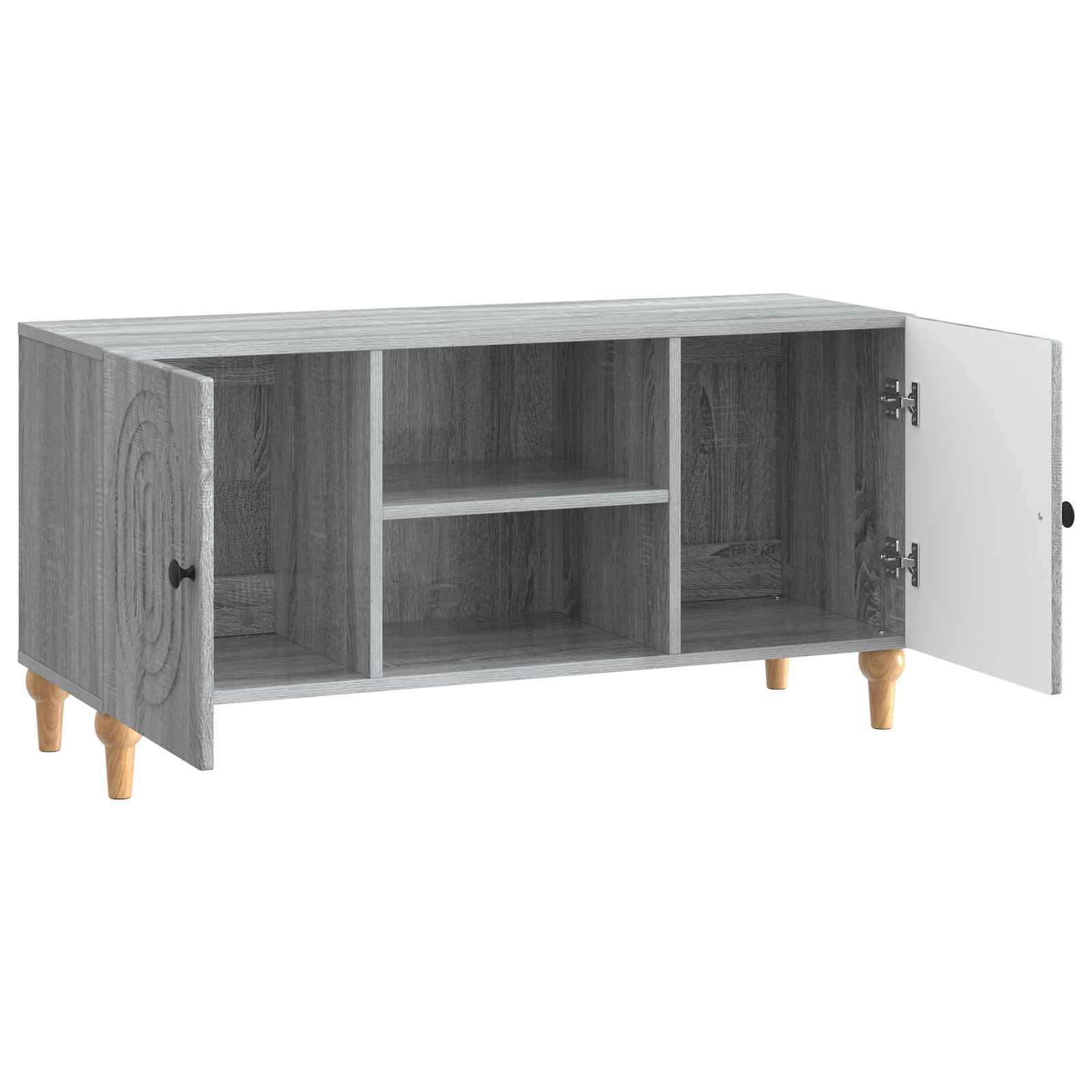vidaXL Szafka pod telewizor Szary Sonoma 102 x 34,5 x 50 cm