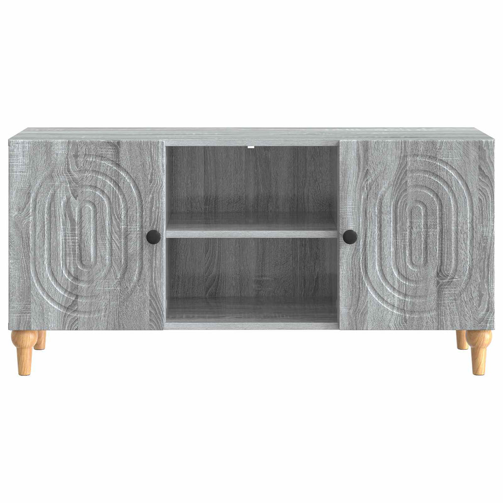 vidaXL Szafka pod telewizor Szary Sonoma 102 x 34,5 x 50 cm