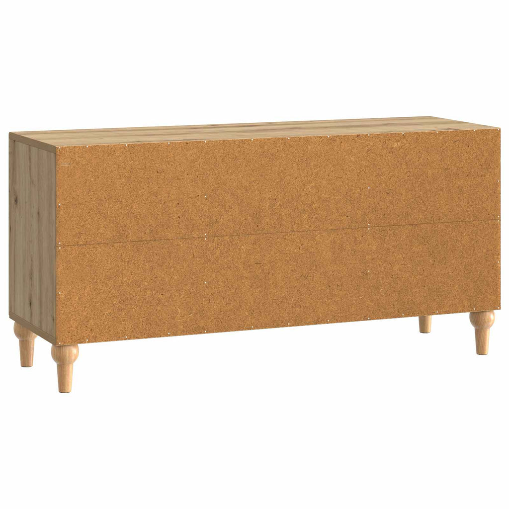 vidaXL Szafka pod telewizor Dąb artisan 102 x 34,5 x 50 cm