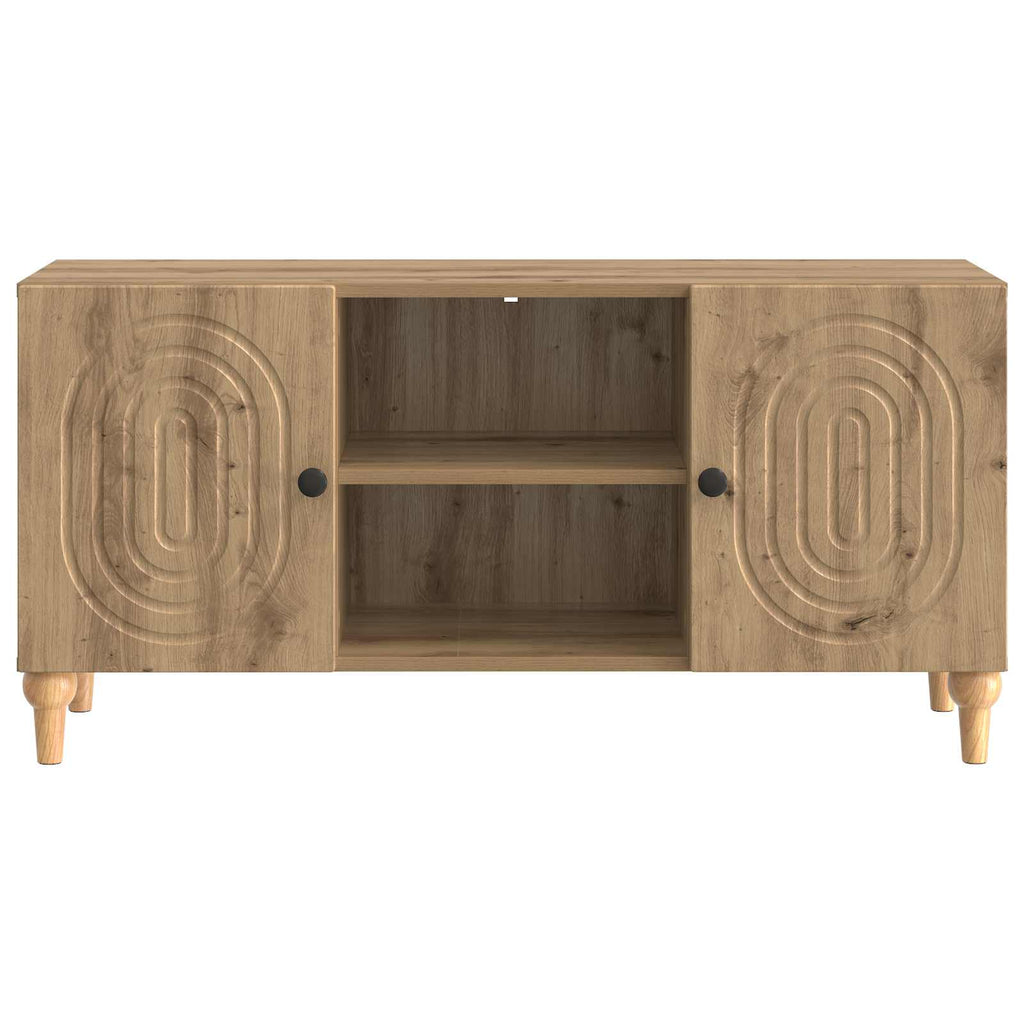 vidaXL Szafka pod telewizor Dąb artisan 102 x 34,5 x 50 cm