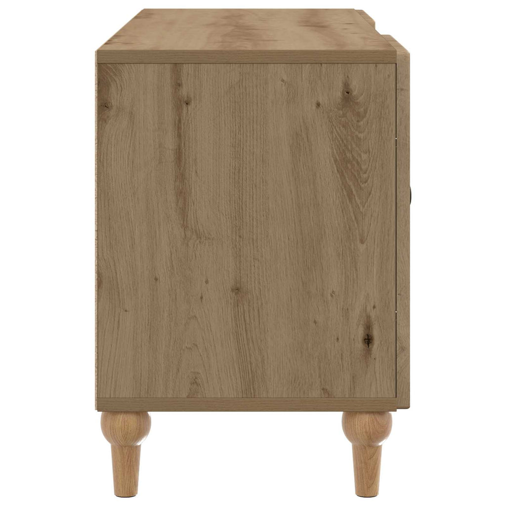 vidaXL Szafka pod telewizor Dąb artisan 102 x 34,5 x 50 cm