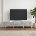 vidaXL Szafka pod telewizor Betonowy szary 147 x 34,5 x 30 cm