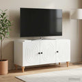 vidaXL Szafka pod telewizor Biały 99 x 34,5 x 50 cm