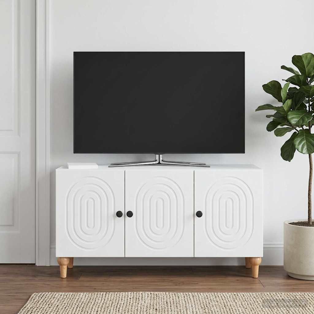 vidaXL Szafka pod telewizor Biały 99 x 34,5 x 50 cm