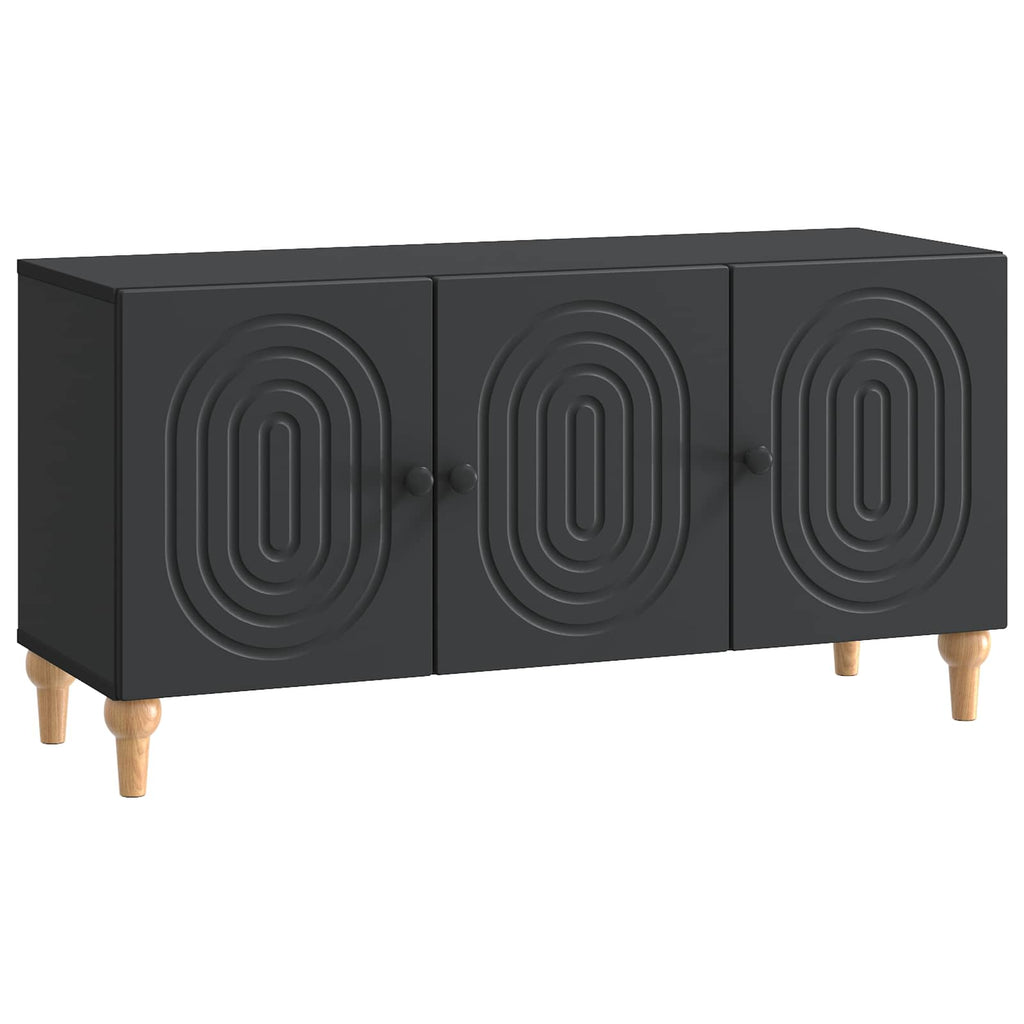 vidaXL Szafka pod telewizor Czarny 99 x 34,5 x 50 cm