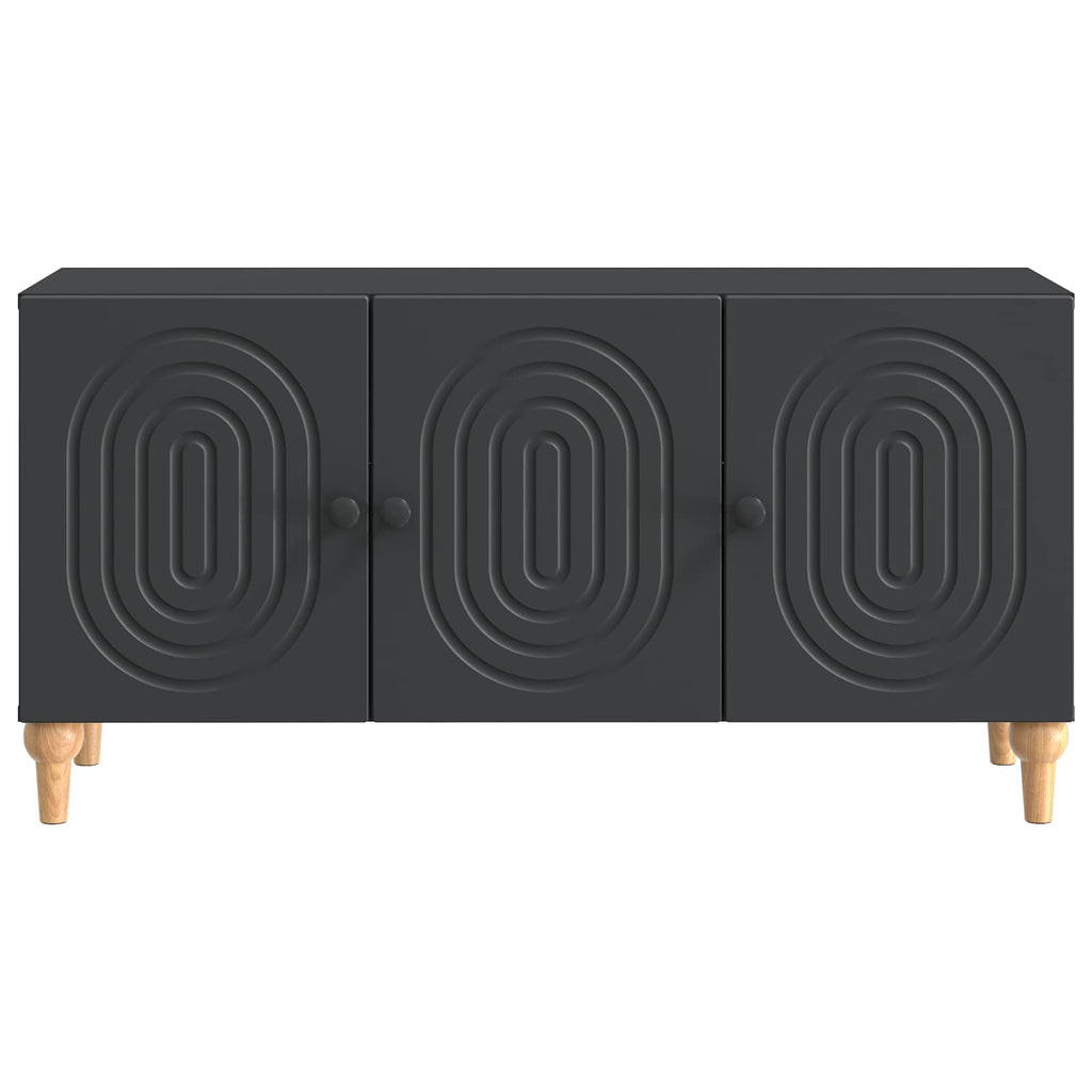 vidaXL Szafka pod telewizor Czarny 99 x 34,5 x 50 cm