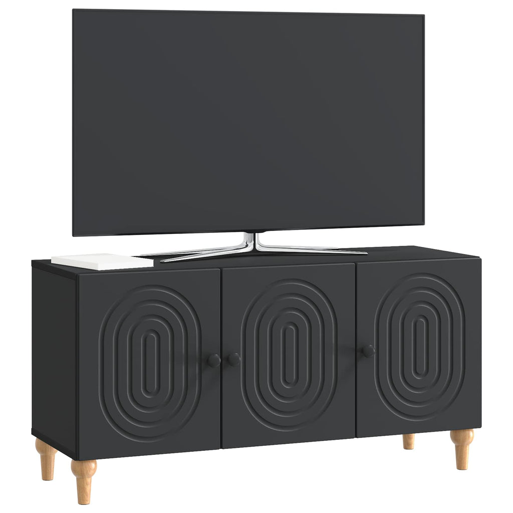 vidaXL Szafka pod telewizor Czarny 99 x 34,5 x 50 cm