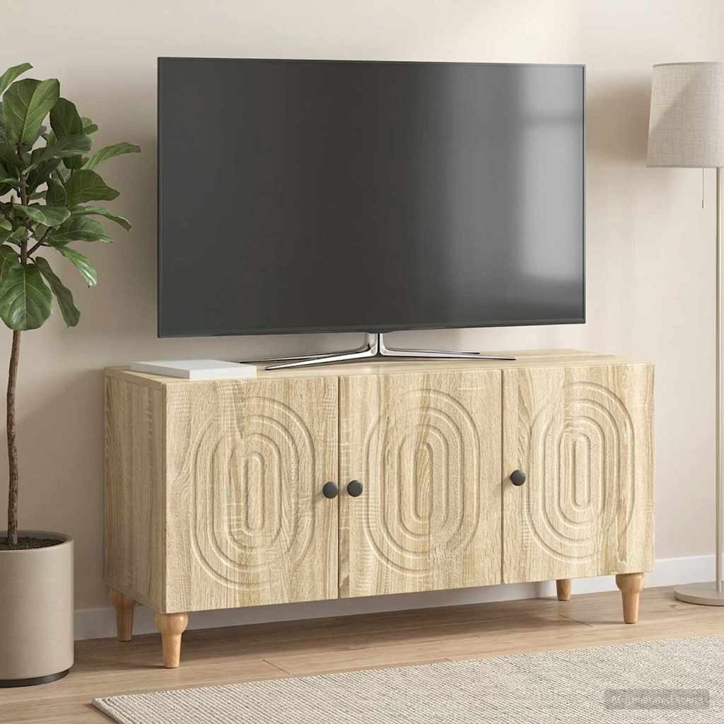 vidaXL Szafka pod telewizor dąb Sonoma 99 x 34,5 x 50 cm