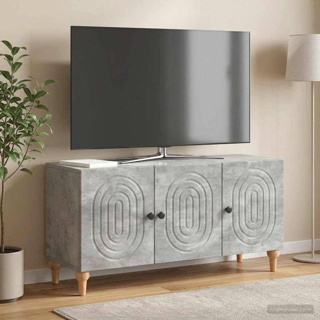 vidaXL Szafka pod telewizor Betonowy szary 99 x 34,5 x 50 cm