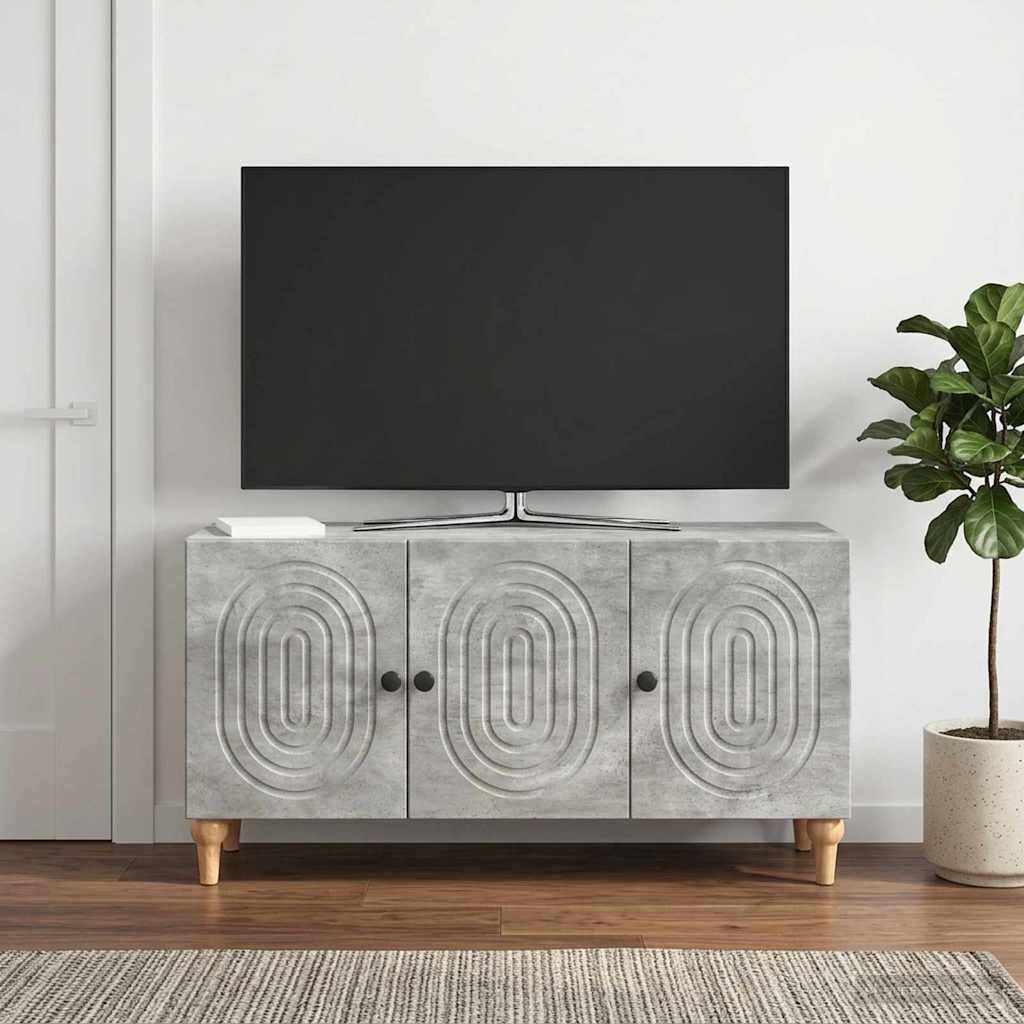 vidaXL Szafka pod telewizor Betonowy szary 99 x 34,5 x 50 cm
