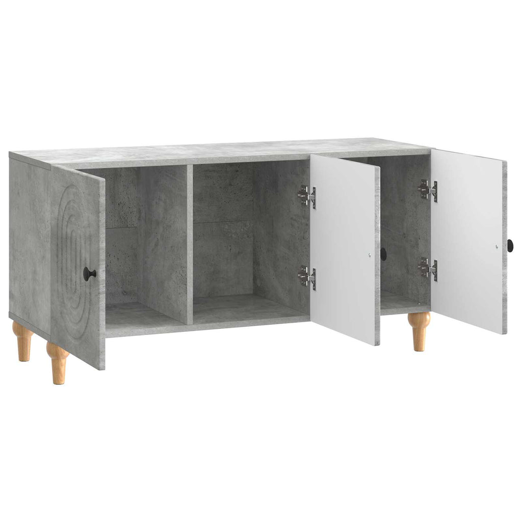 vidaXL Szafka pod telewizor Betonowy szary 99 x 34,5 x 50 cm