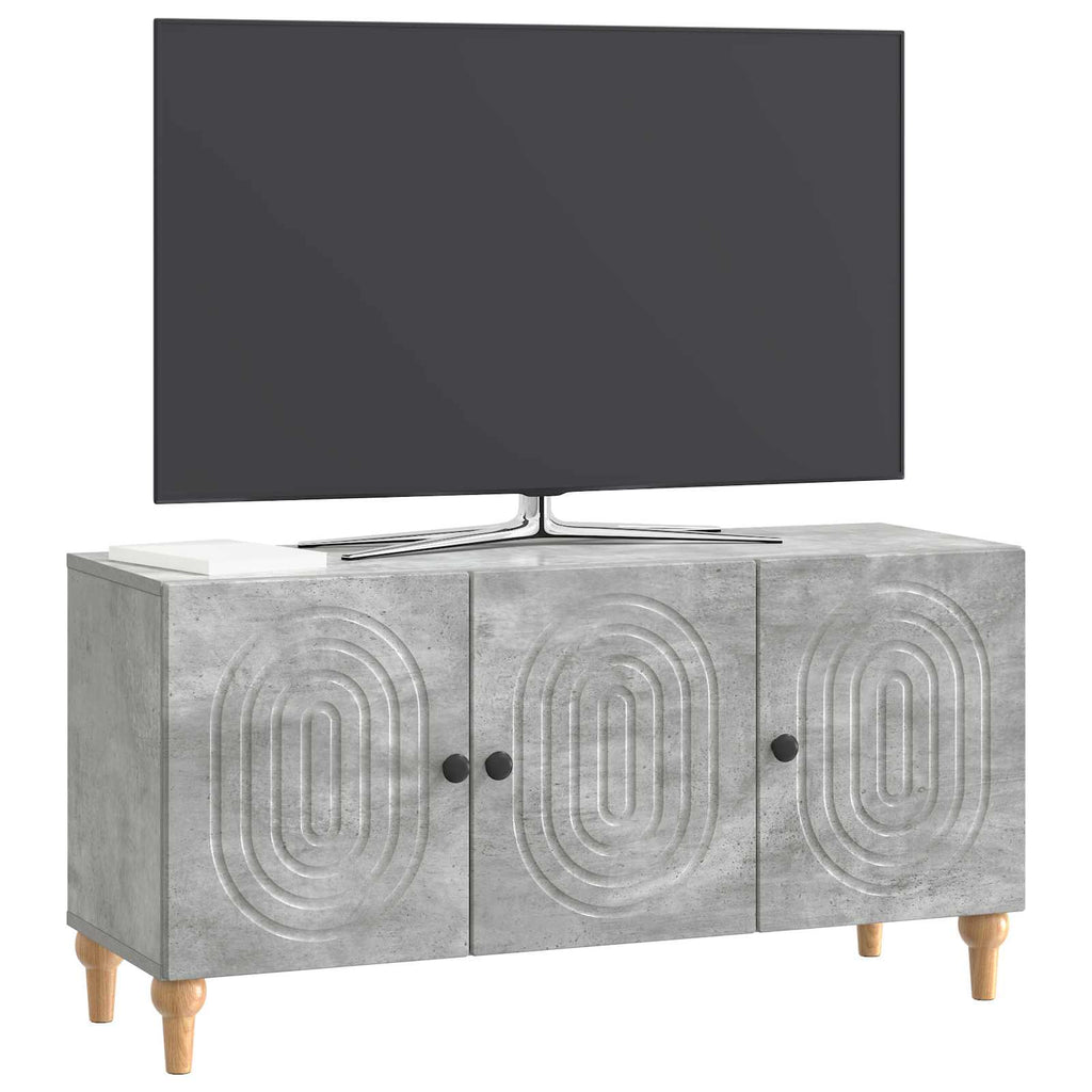 vidaXL Szafka pod telewizor Betonowy szary 99 x 34,5 x 50 cm