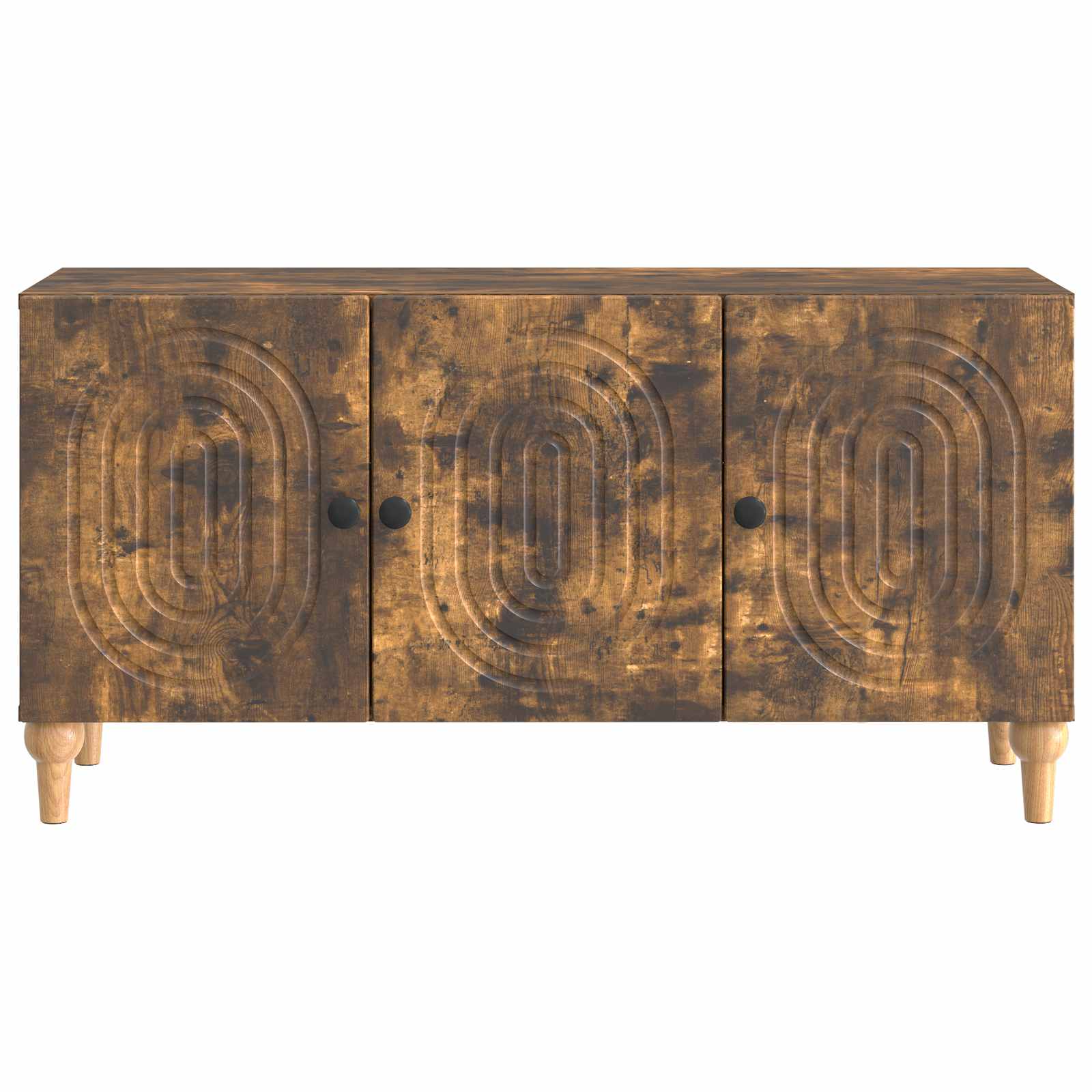 vidaXL Szafka pod telewizor Dąb wędzony 99 x 34,5 x 50 cm