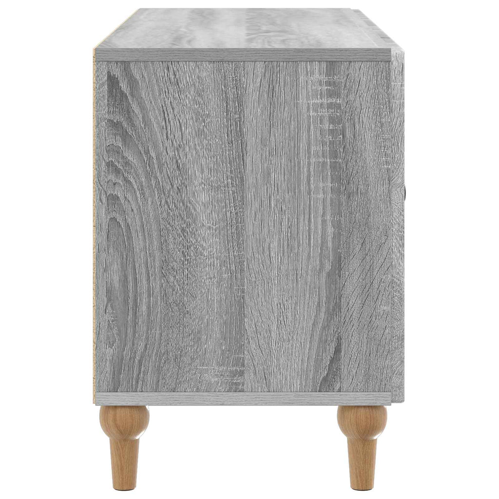 vidaXL Szafka pod telewizor Szary Sonoma 99 x 34,5 x 50 cm