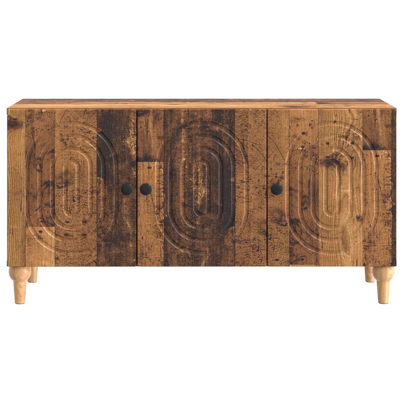 vidaXL Szafka pod telewizor Stare drewno 99 x 34,5 x 50 cm