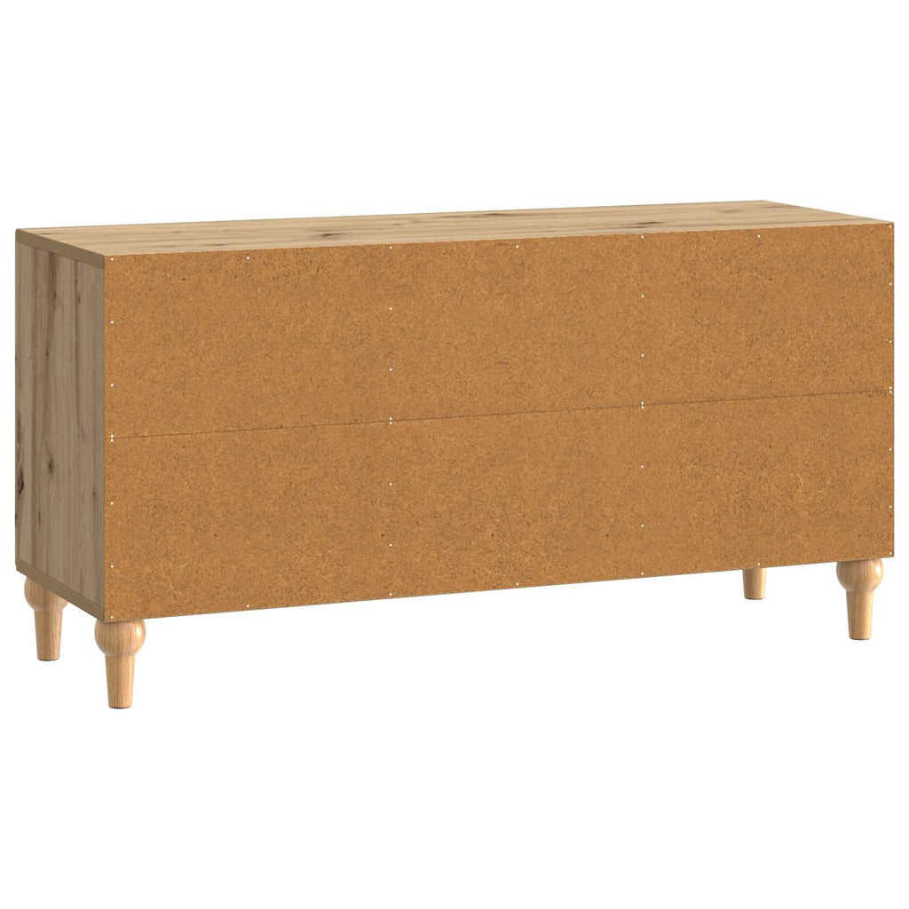 vidaXL Szafka pod telewizor Dąb artisan 99 x 34,5 x 50 cm
