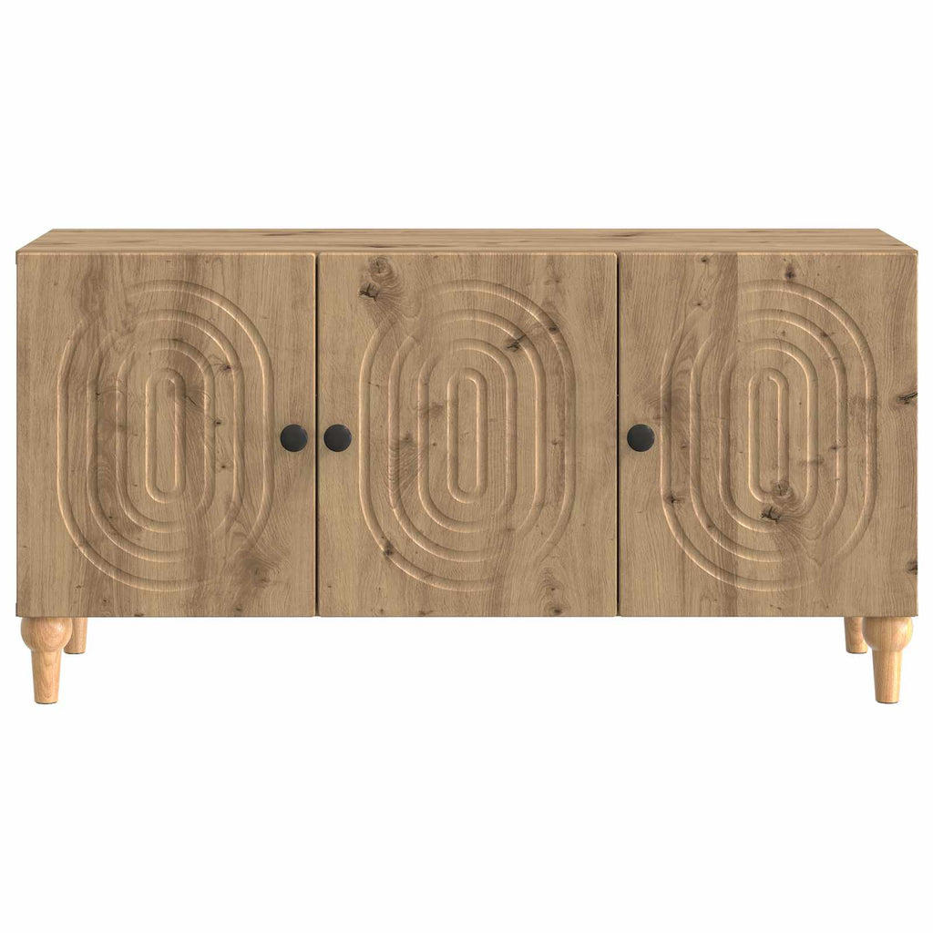 vidaXL Szafka pod telewizor Dąb artisan 99 x 34,5 x 50 cm