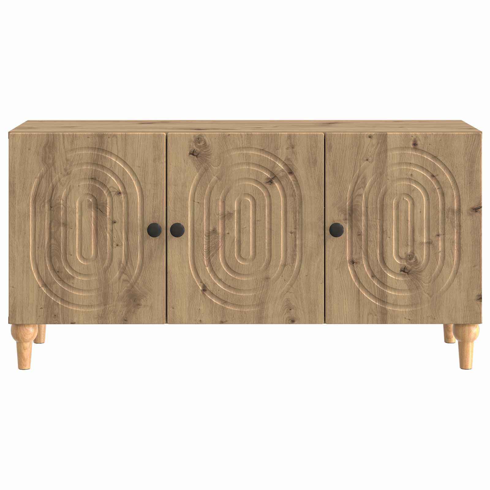 vidaXL Szafka pod telewizor Dąb artisan 99 x 34,5 x 50 cm
