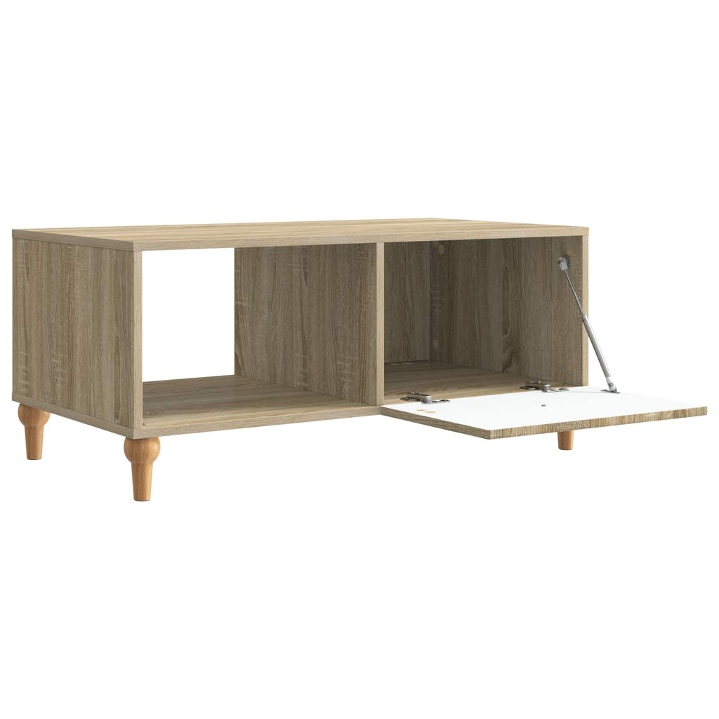 vidaXL Stolik kawowy dąb Sonoma 90 x 50 x 40 cm Drewno inżynieryjne