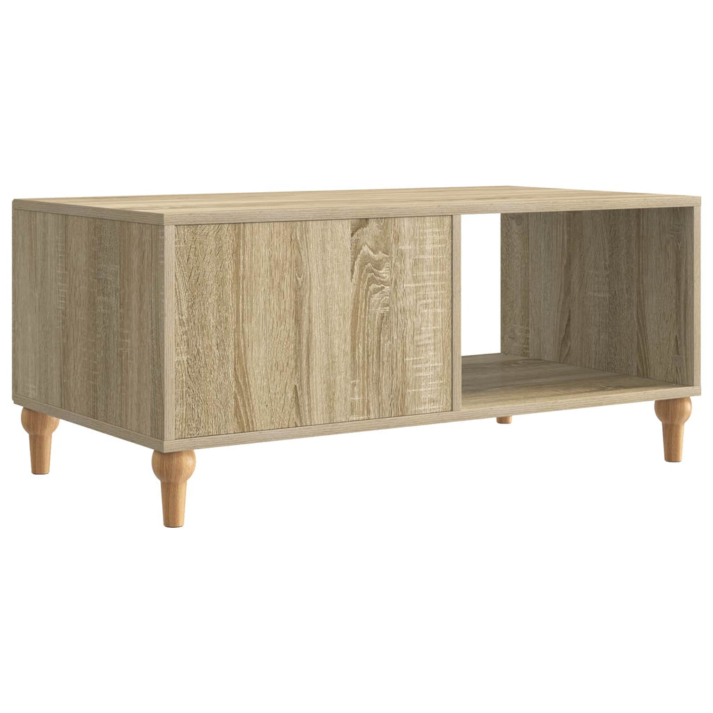 vidaXL Stolik kawowy dąb Sonoma 90 x 50 x 40 cm Drewno inżynieryjne
