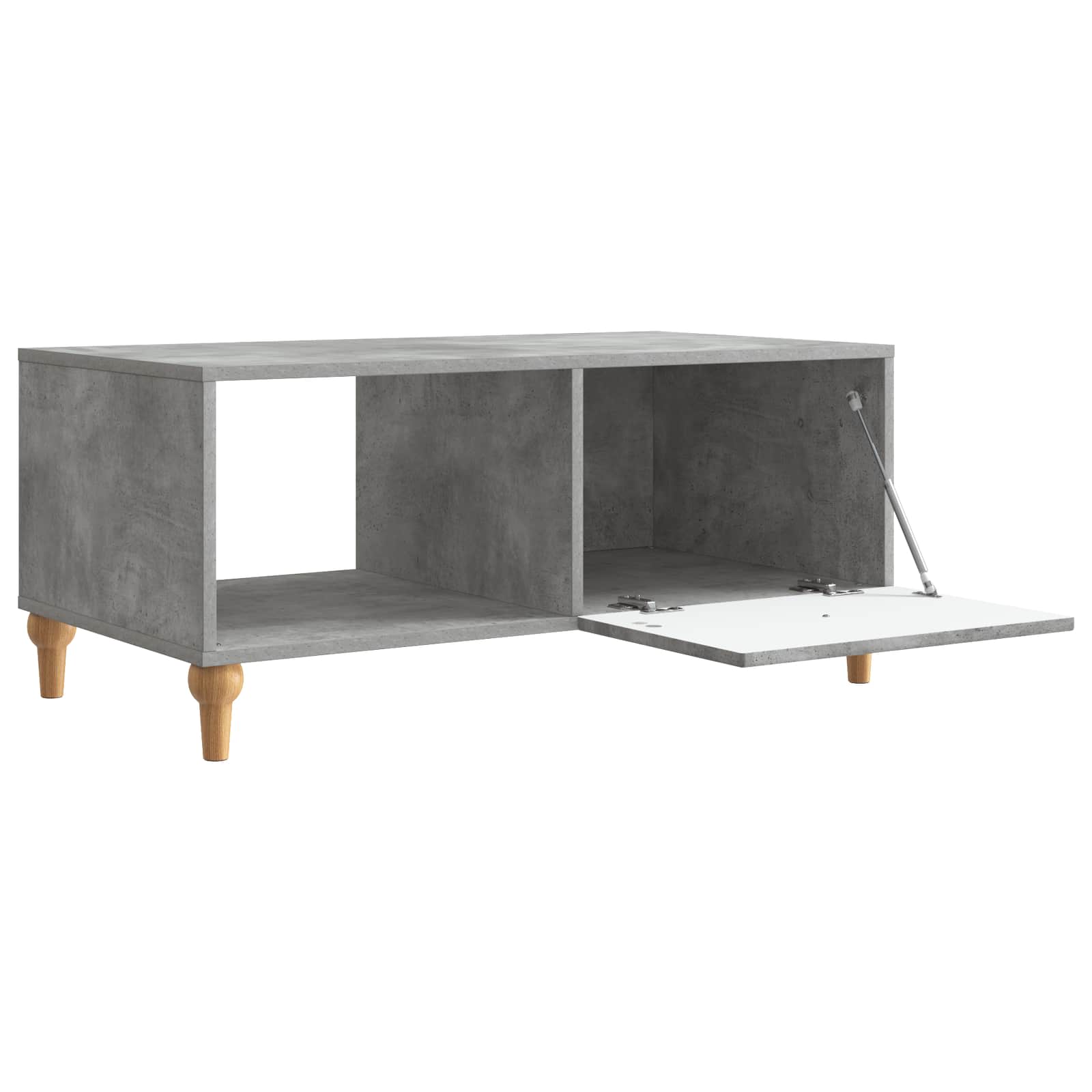 vidaXL Stolik kawowy Betonowy szary 90 x 50 x 40 cm