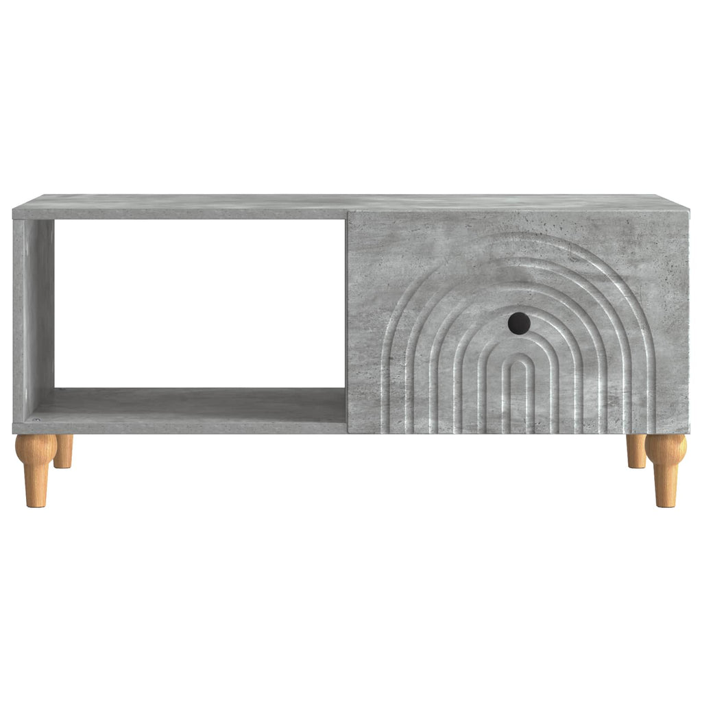 vidaXL Stolik kawowy Betonowy szary 90 x 50 x 40 cm