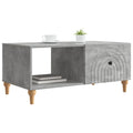 vidaXL Stolik kawowy Betonowy szary 90 x 50 x 40 cm