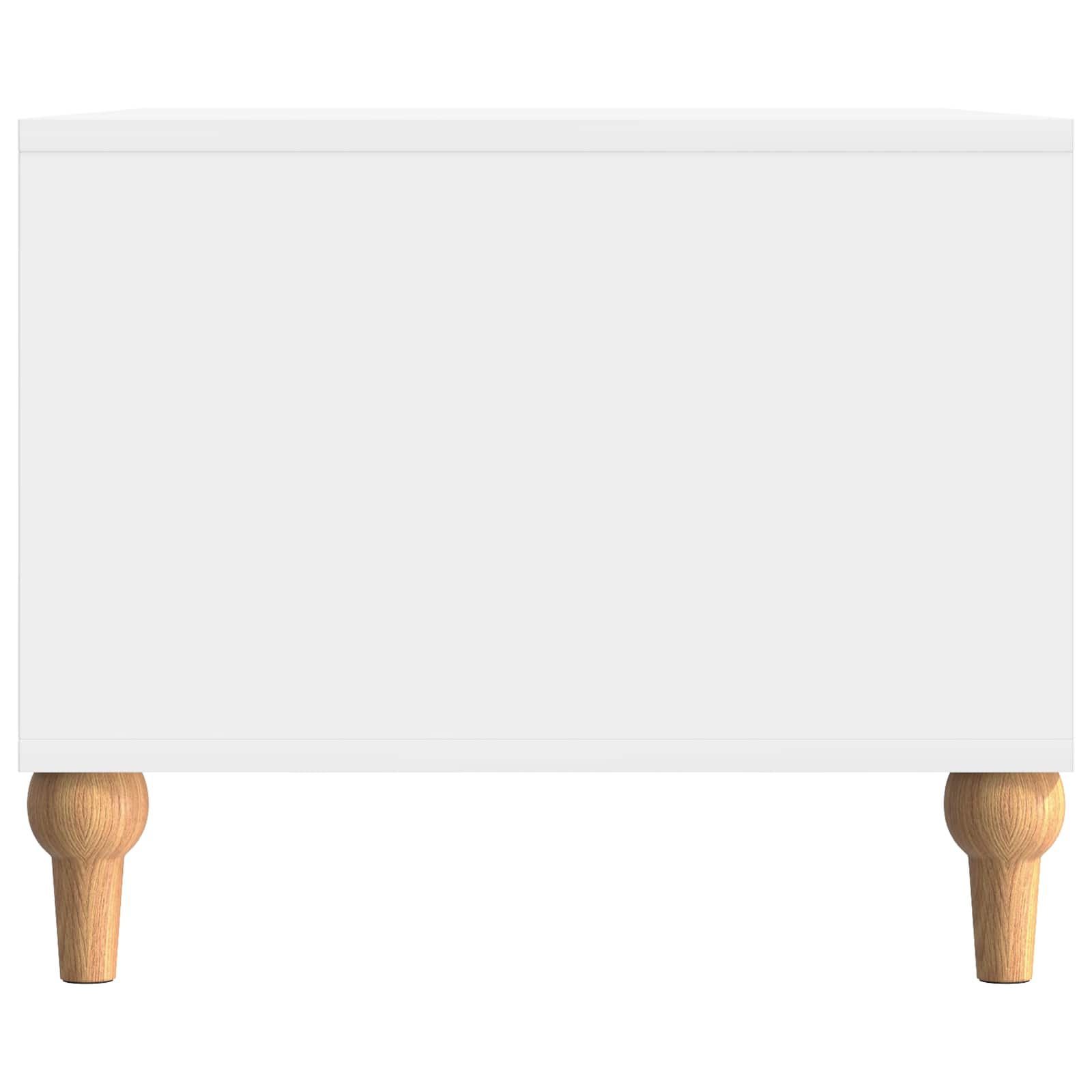 vidaXL Stolik kawowy Biały wysoki połysk 90 x 50 x 40 cm