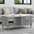 vidaXL Stolik kawowy Szary Sonoma 90 x 50 x 40 cm Drewno inżynieryjne