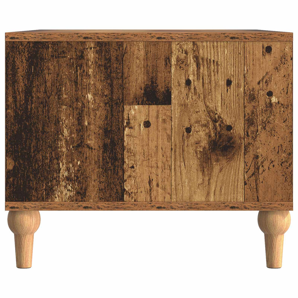 vidaXL Stolik kawowy Stare drewno 90 x 50 x 40 cm Drewno inżynieryjne