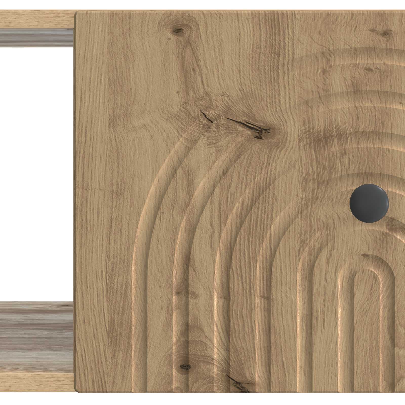 vidaXL Stolik kawowy Dąb artisan 90 x 50 x 40 cm Drewno inżynieryjne