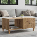 vidaXL Stolik kawowy Dąb artisan 90 x 50 x 40 cm Drewno inżynieryjne