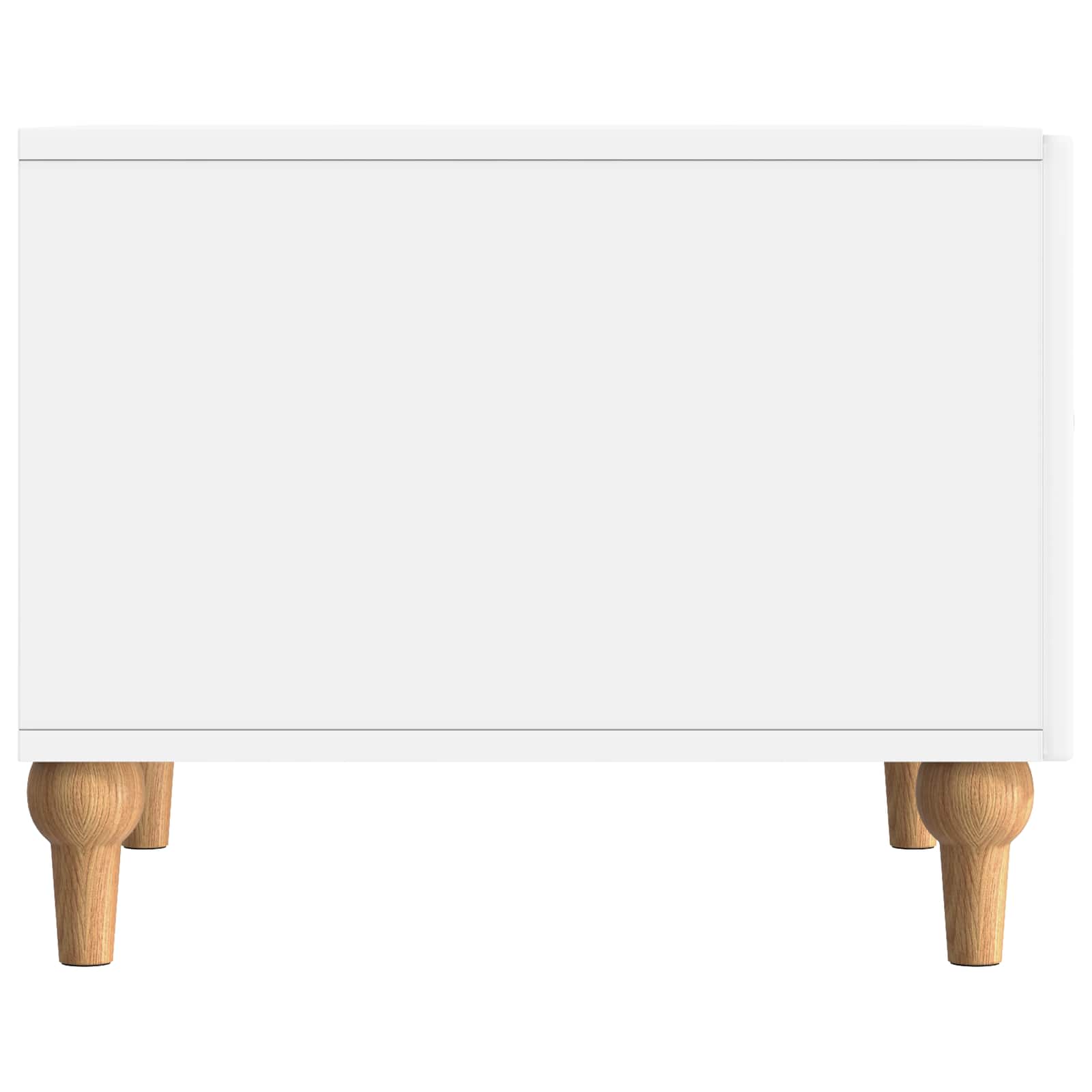 vidaXL Stolik kawowy Biały 49 x 50 x 40 cm Drewno inżynieryjne