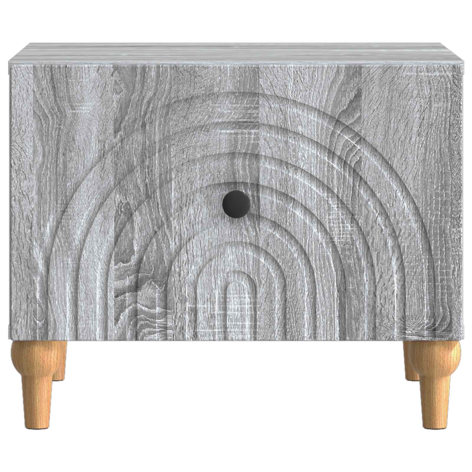 vidaXL Stolik kawowy Szary Sonoma 49 x 50 x 40 cm Drewno inżynieryjne