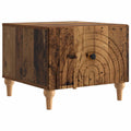 vidaXL Stolik kawowy Stare drewno 49 x 50 x 40 cm Drewno inżynieryjne
