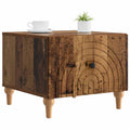 vidaXL Stolik kawowy Stare drewno 49 x 50 x 40 cm Drewno inżynieryjne