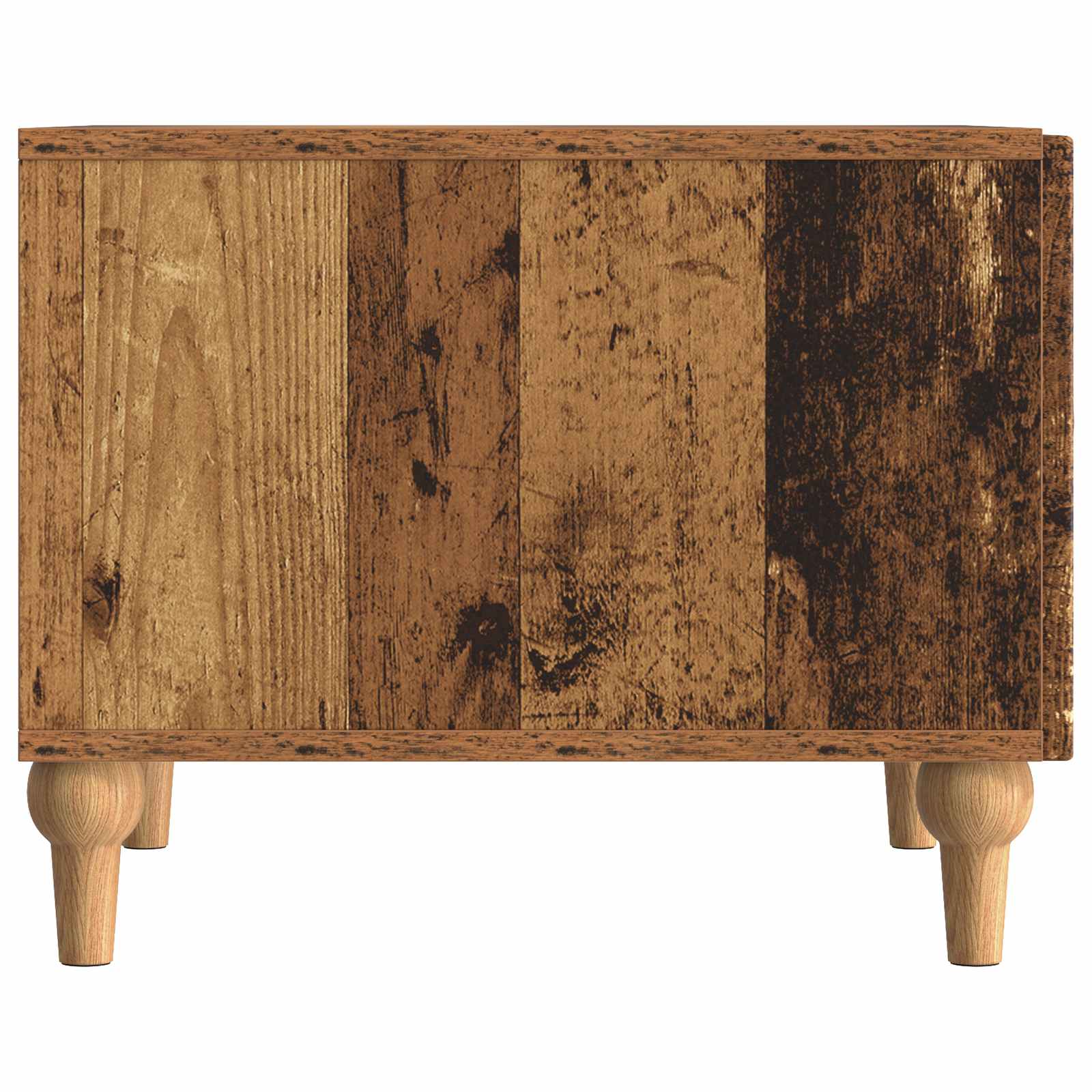 vidaXL Stolik kawowy Stare drewno 49 x 50 x 40 cm Drewno inżynieryjne