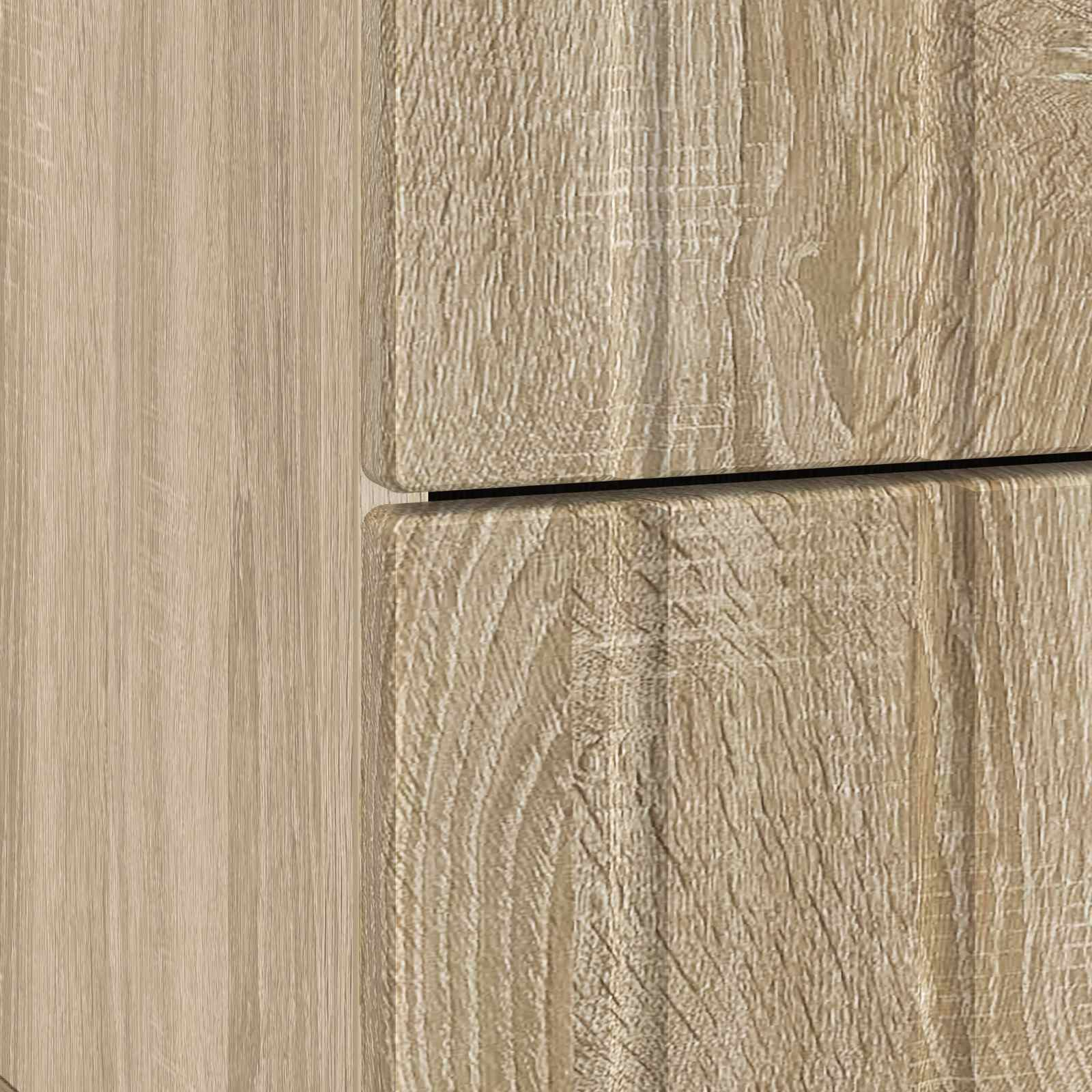 vidaXL Szafka Nocna z szufladą 2 pcs dąb Sonoma 43 x 34,5 x 49,5 cm